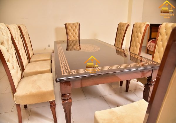 Inlay Work Dining Table Set