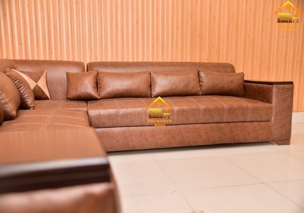 Leather Sofa-Elegant Furniture