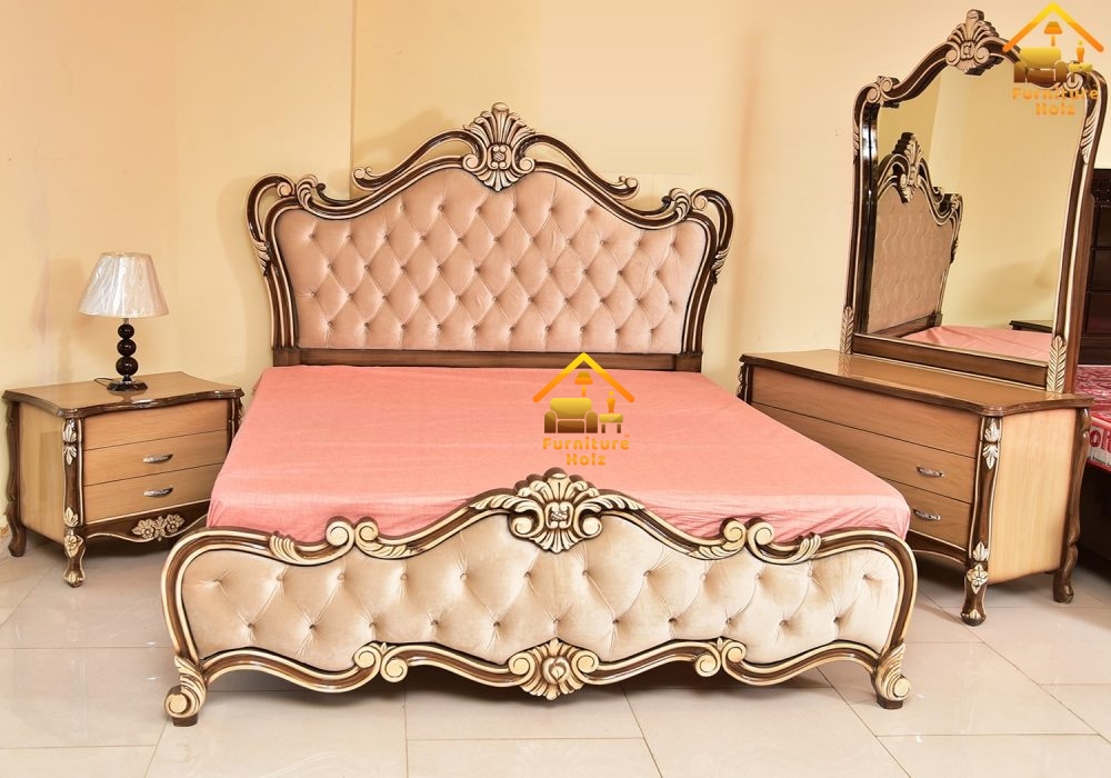 Sissoo Wood Bed Set