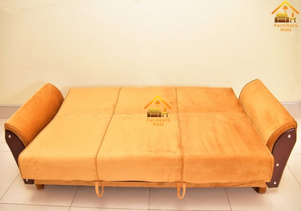 Solid Kikar Wood Sofa Cum Bed
